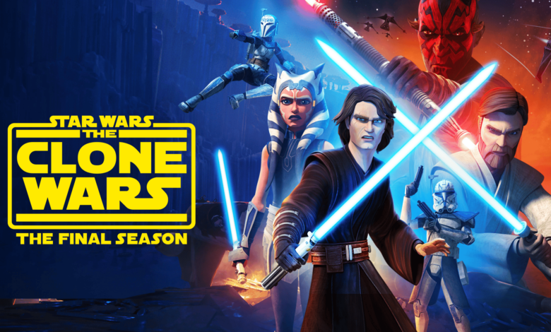 Star Wars The Clone Wars tv series poster